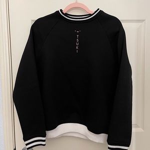 Tsuki Market Black Moon Sweatshirt Sweater XS